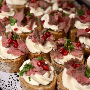 Bruscetta rostbiifiga 1 TK